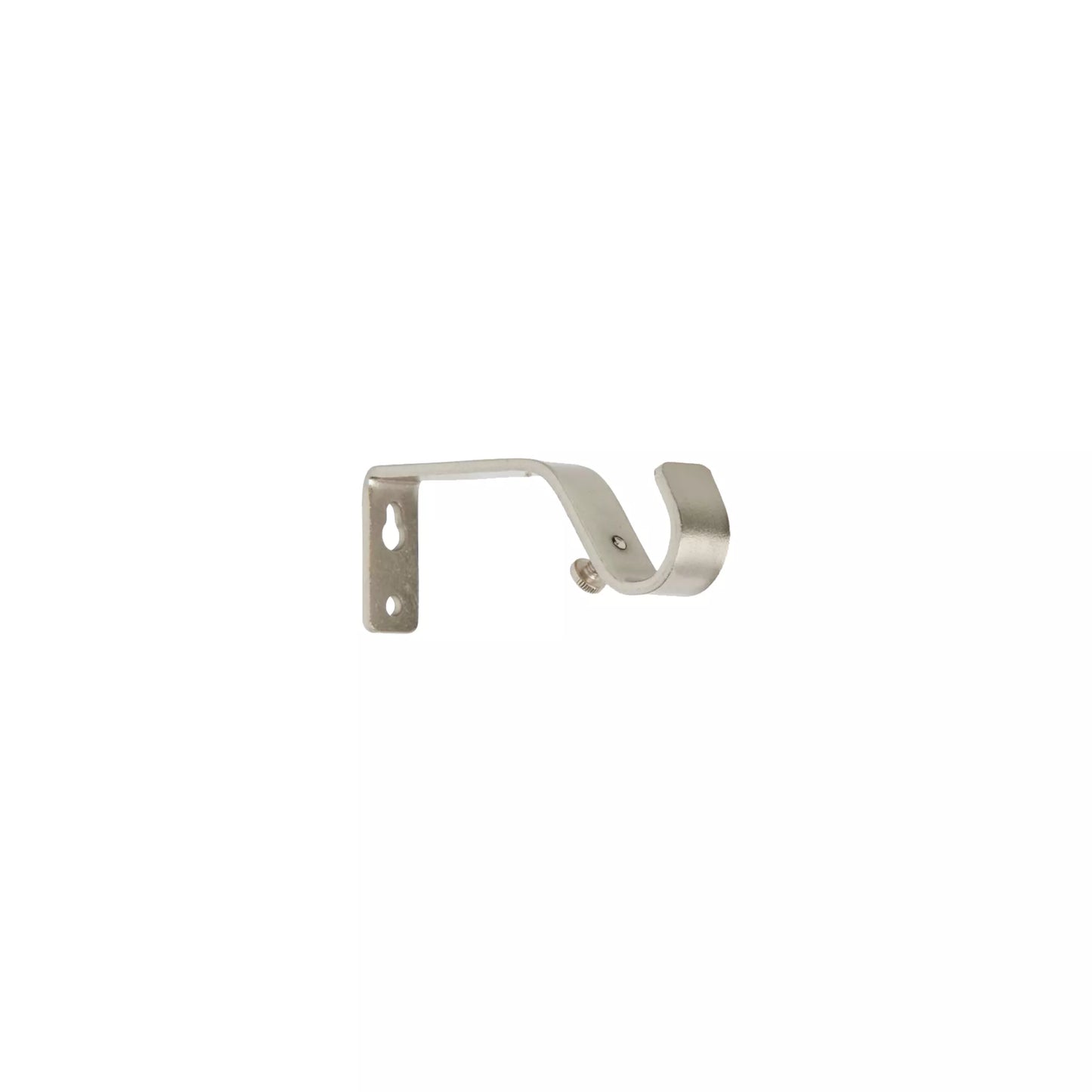 Speedy Ball 10/13mm Extendable Metal Curtain Pole - Satin Silver