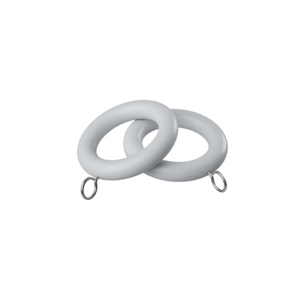 Speedy Woodland 28mm Wooden Curtain Pole - White