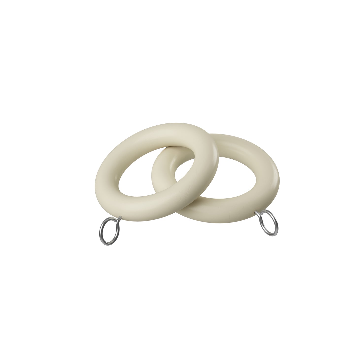 Speedy Woodland 28mm Wooden Curtain Pole - Cream
