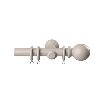 Speedy Woodland 28mm Wooden Curtain Pole - Grey