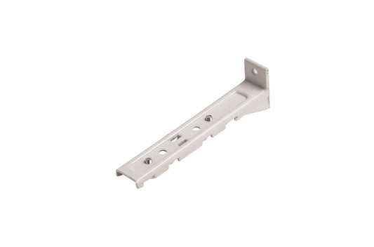 Speedy Fineline Wall Fix Double Curtain Track Brackets (Pack of 4) - White
