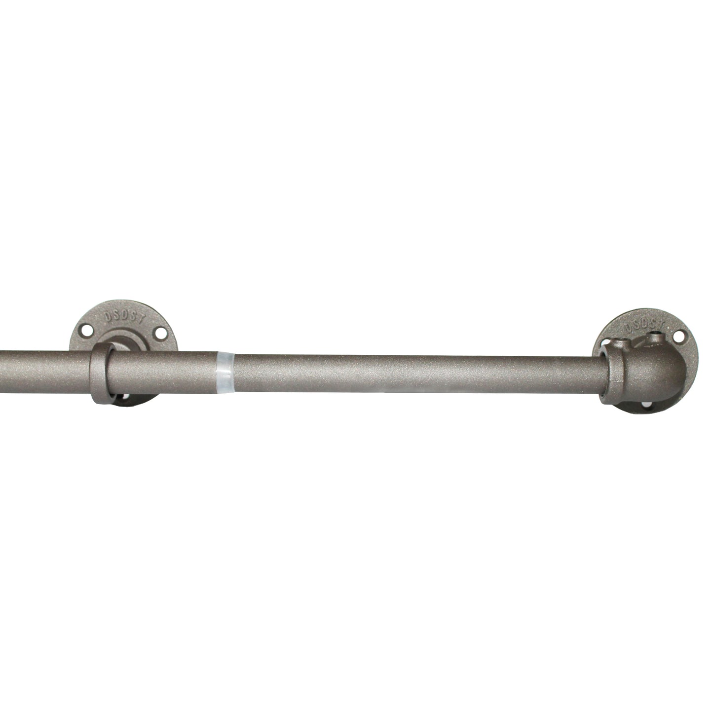 Speedy Industrial 22/25mm Extendable Metal Curtain Pole - Gunmetal