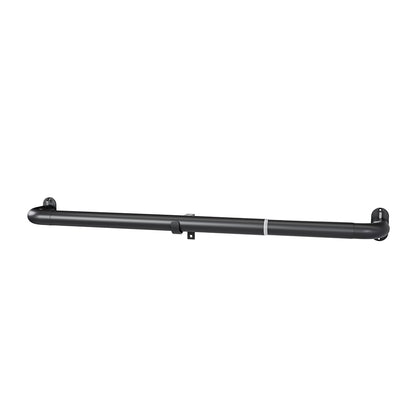 Speedy Room Darkening 25/28mm Extendable Metal Curtain Pole - Black