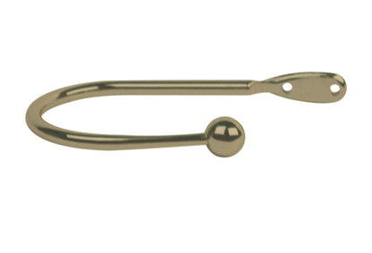 Neo Metal Curtain Holdback - Spun Brass