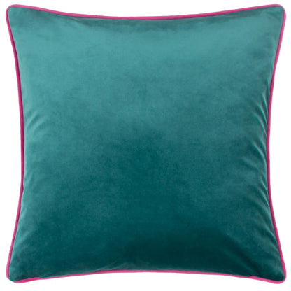 Kate Merritt Gustave Cushion - Emerald/Pink