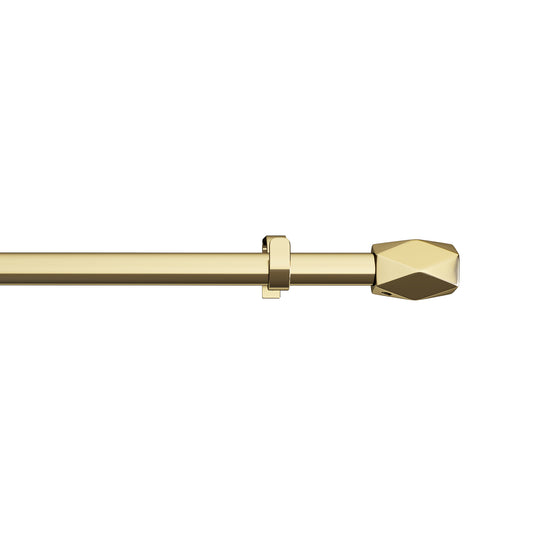 Speedy Tetra Eyelet 16/19mm Extendable Metal Curtain Pole - Gold