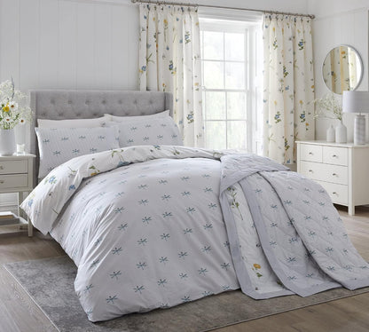 Dreams & Drapes Emelia Duvet Cover Set - Blue
