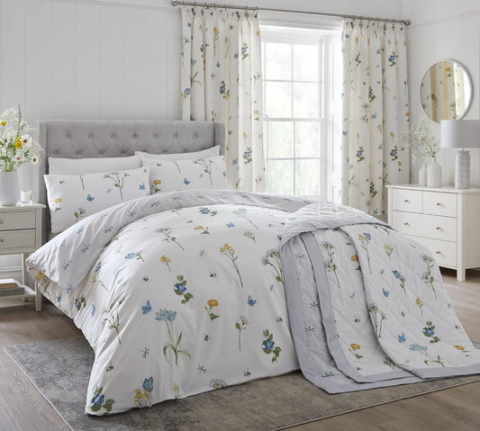 Dreams & Drapes Emelia Duvet Cover Set - Blue