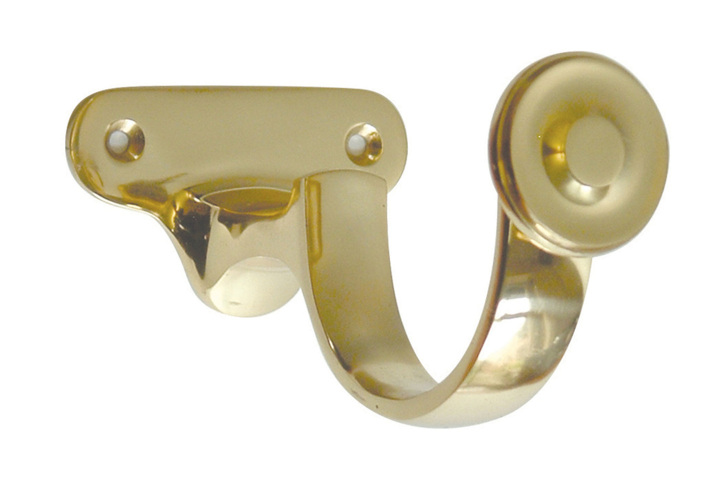 Hallis Eden 45mm Metal Curtain Pole Centre Bracket - Brass