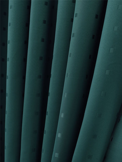 Alan Symonds Madison Pencil Pleat Curtains - Teal