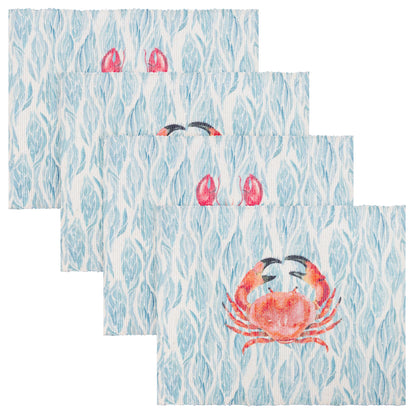 Wylder Abersoch Indoor/Outdoor Placemats (Pack of 4) - Marine
