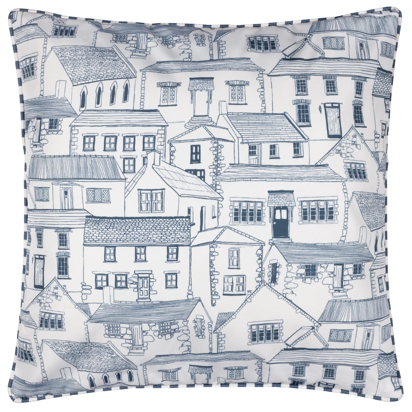 Wylder Abersoch Town Outdoor Cushion - Sail Blue