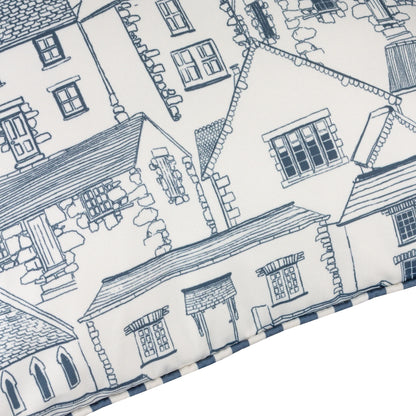 Wylder Abersoch Town Outdoor Cushion - Sail Blue