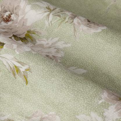 Sanderson Adele Pencil Pleat Curtains - Sage