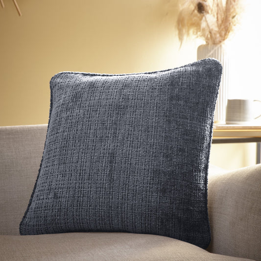 Alba Cushion by Appletree Loft in Charcoal 43 x 43cm - Cushion - Appletree Loft