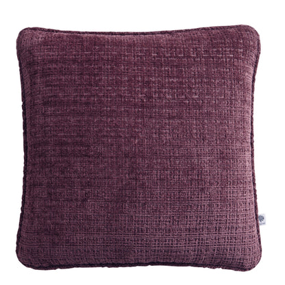 Alba Cushion by Appletree Loft in Wine 43 x 43cm - Cushion - Appletree Loft