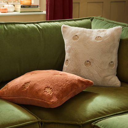 Furn Autumn Pumpkins Cushion - Natural