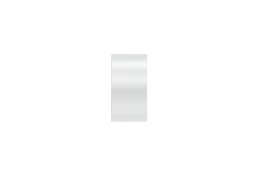 Hallis Arc 25mm Metal Curtain Pole Stud Finial - China White