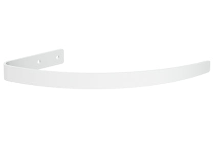 Hallis Arc Metal Curtain Holdback - China White