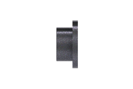 Hallis Arc 25mm Metal Curtain Pole Disc Finial - Gunmetal