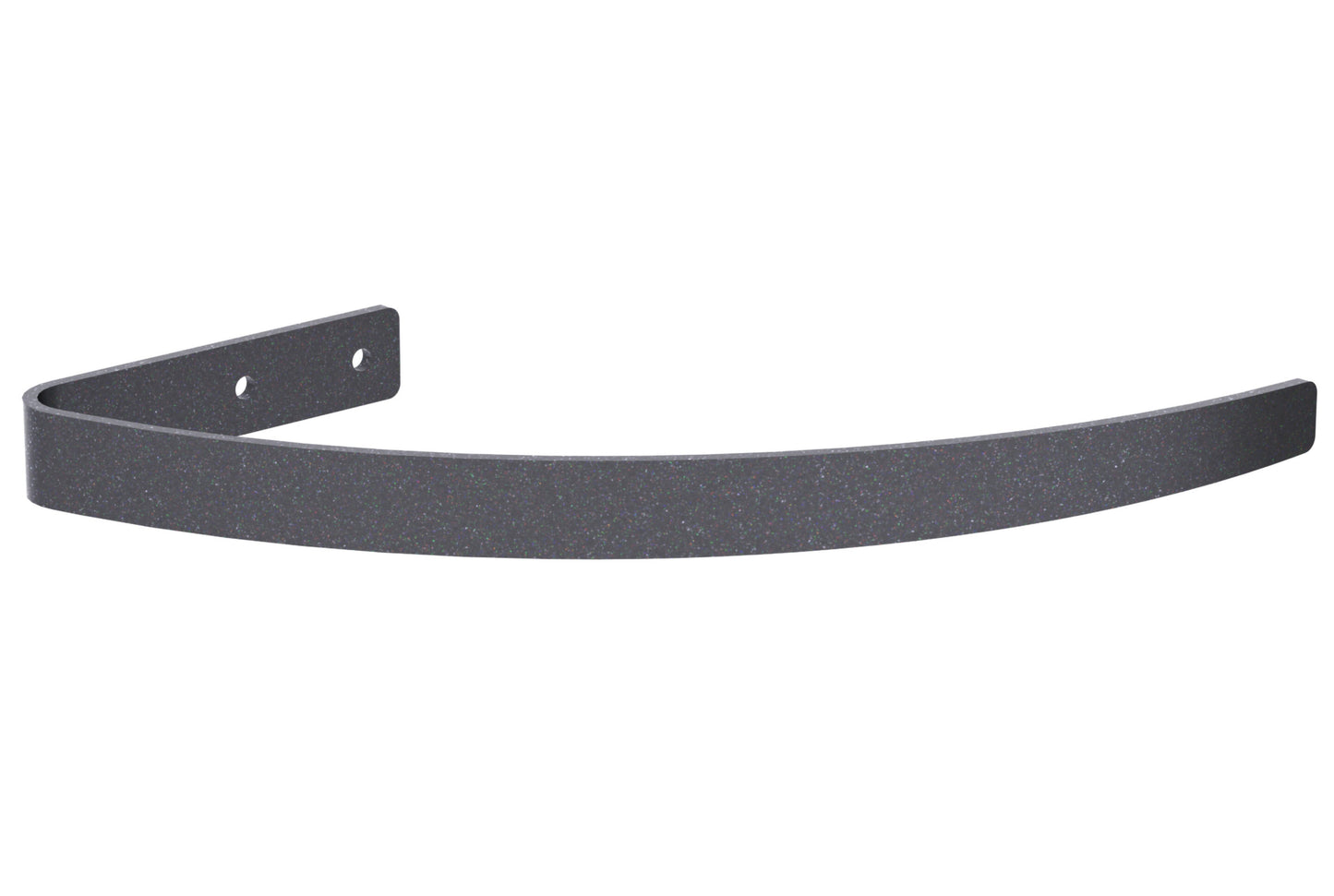 Hallis Arc Metal Curtain Holdback - Gunmetal