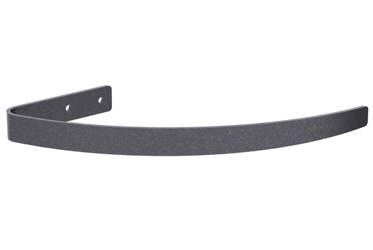 Hallis Arc Metal Curtain Holdback - Gunmetal
