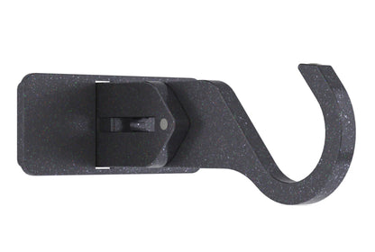 Hallis Arc 25mm Extendable Metal Curtain Pole Centre Bracket - Gunmetal