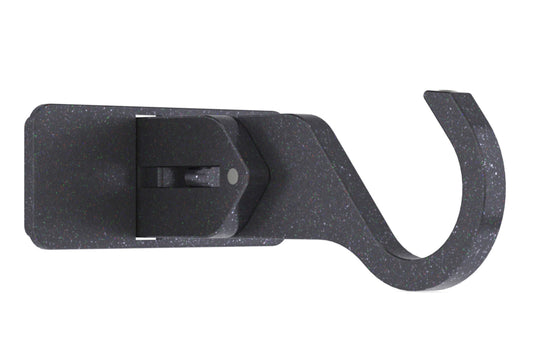 Hallis Arc 25mm Extendable Metal Curtain Pole Centre Bracket - Gunmetal