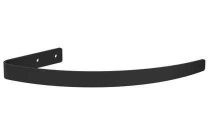 Hallis Arc Metal Curtain Holdback - Soft Black