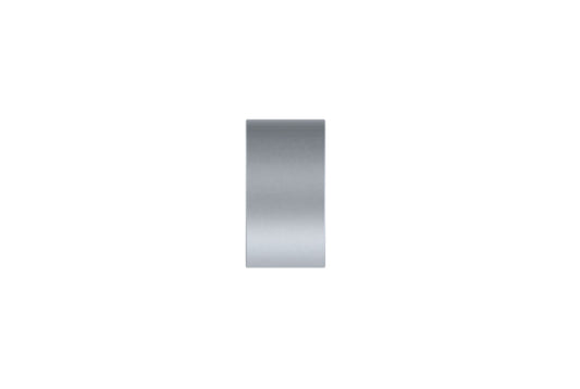 Hallis Arc 25mm Metal Curtain Pole Stud Finial - Soft Silver