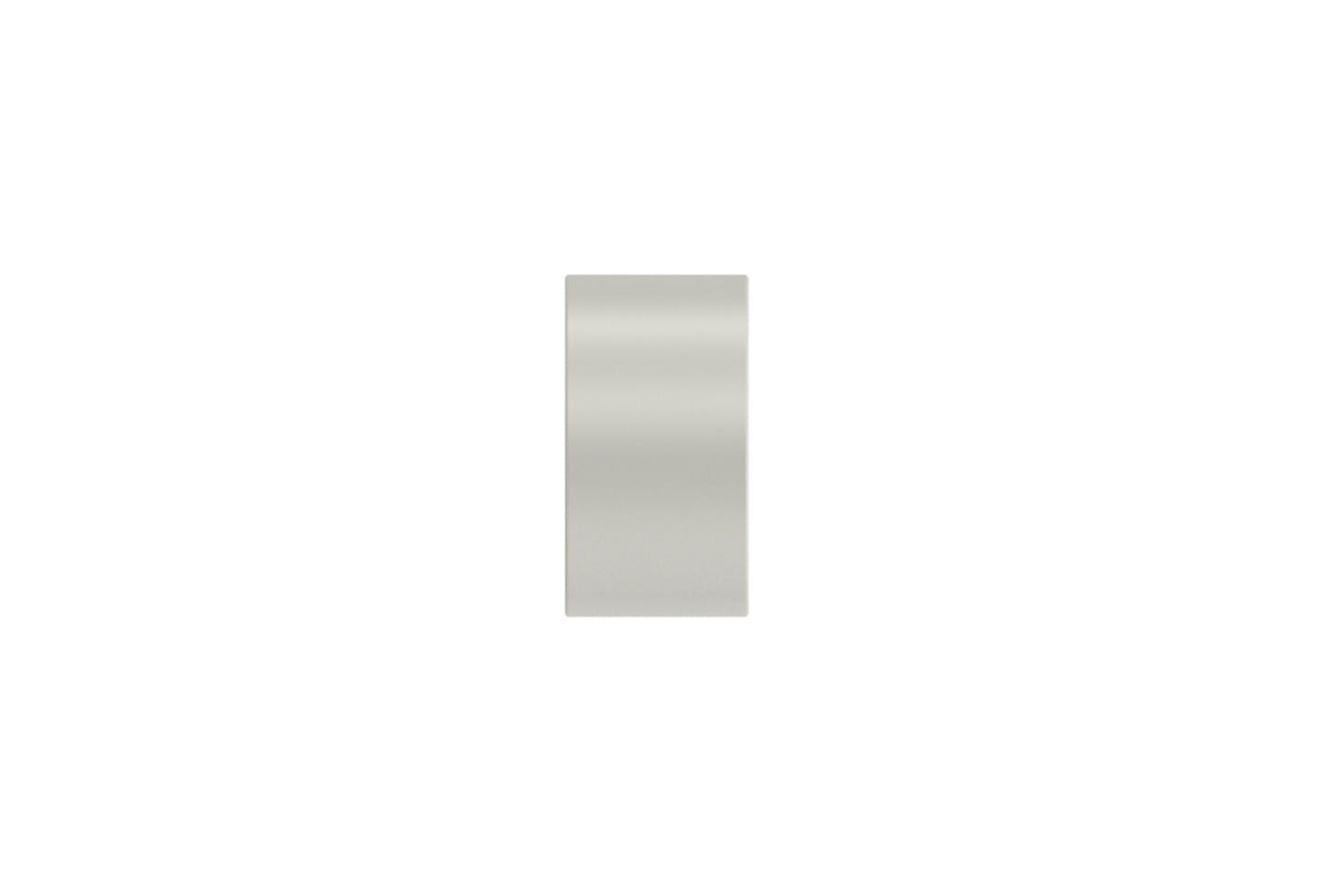 Hallis Arc 25mm Metal Curtain Pole Stud Finial - Warm Grey