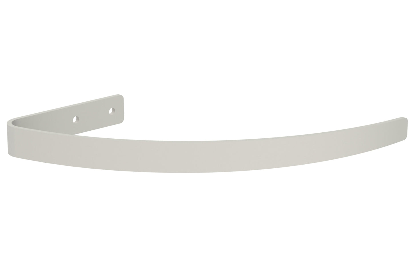 Hallis Arc Metal Curtain Holdback - Warm Grey