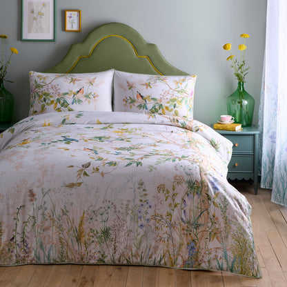 Arianna Duvet Cover Set by Appletree Heritage in Natural - Duvet Cover Set - Appletree Heritage