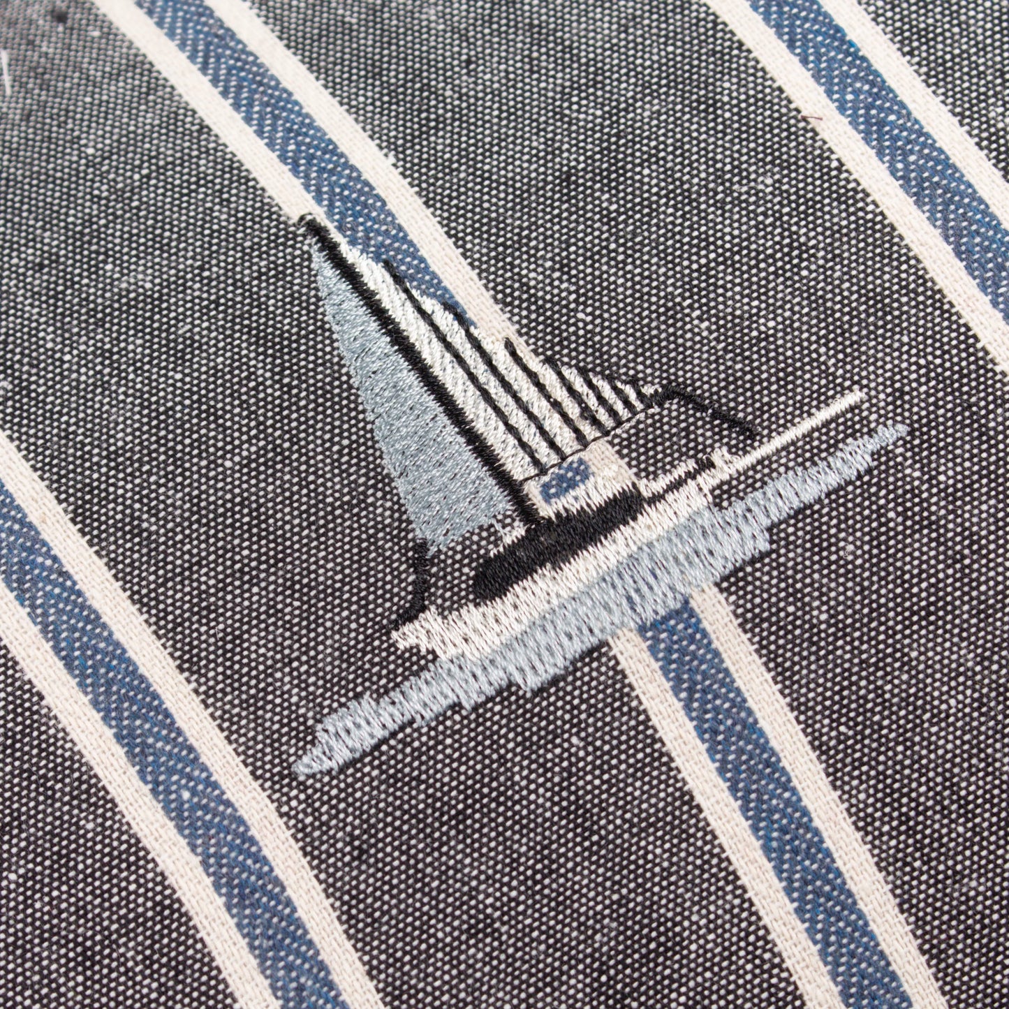 Wylder Abersoch Regatta Rectangle Cushion - Navy