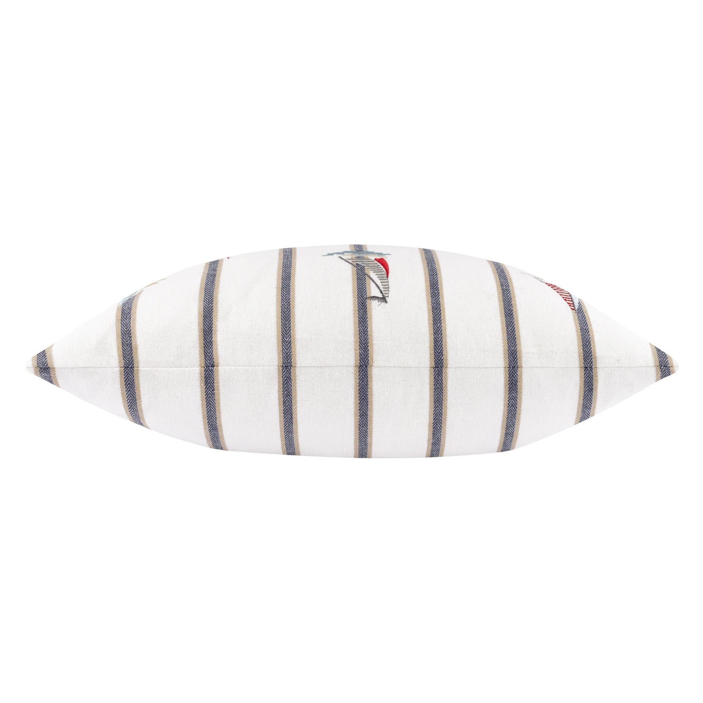 Wylder Abersoch Regatta Square Cushion - Ecru