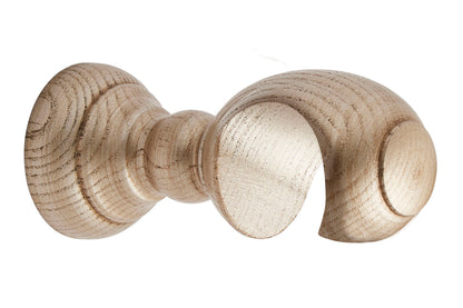 Hallis Ashbridge 45mm Wooden Curtain Pole Clasp Bracket - Champagne Gold