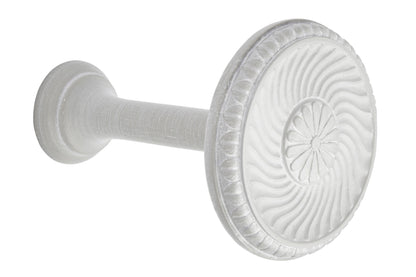 Hallis Ashbridge Wooden Curtain Holdback - Parchment White