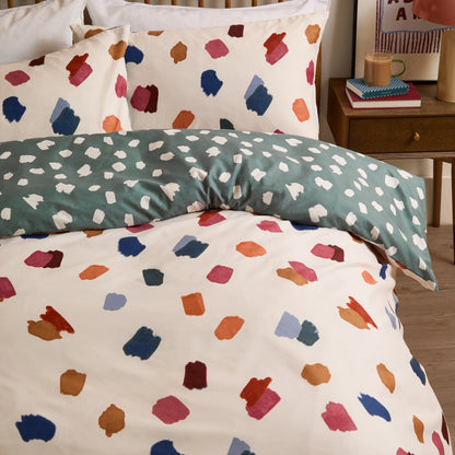Duvet Day Astrid Duvet Cover Set - Multi/Teal