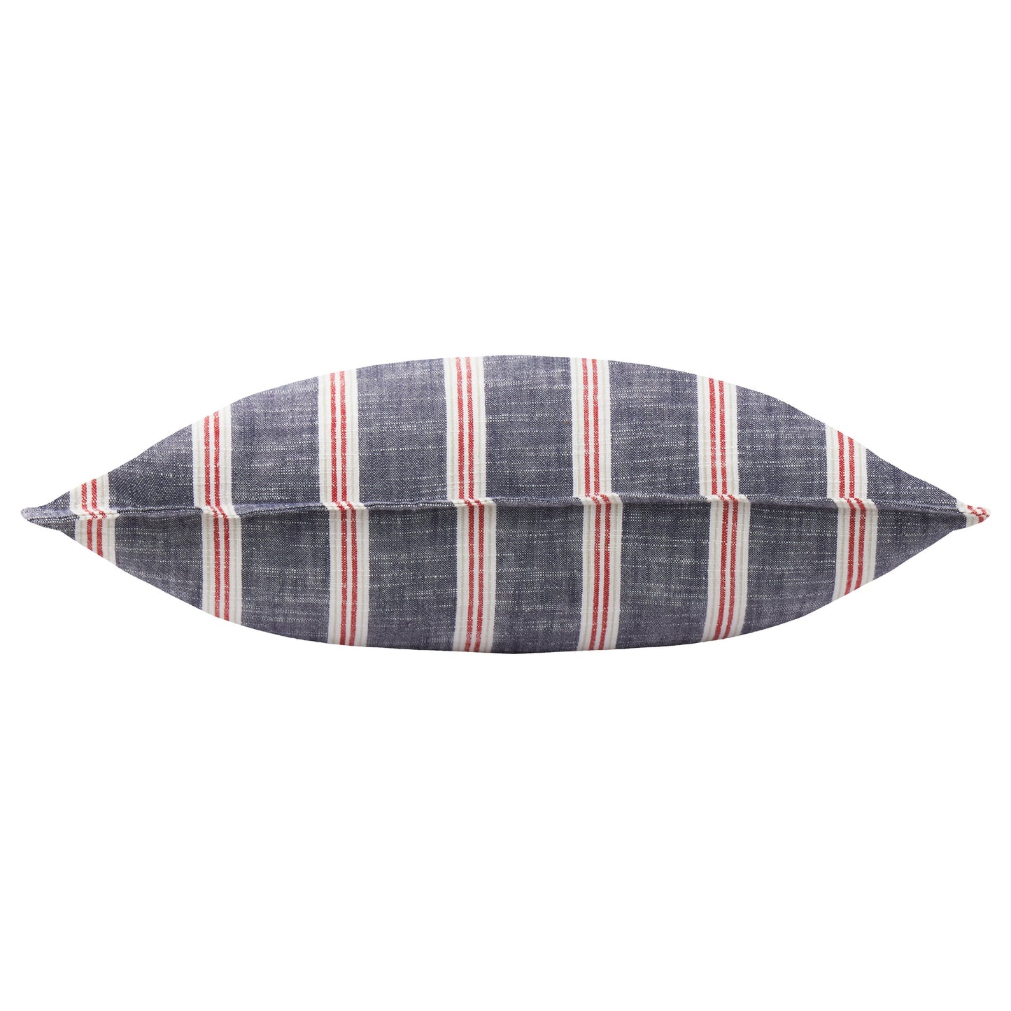 Wylder Abersoch Stripe Cushion - Regatta Red