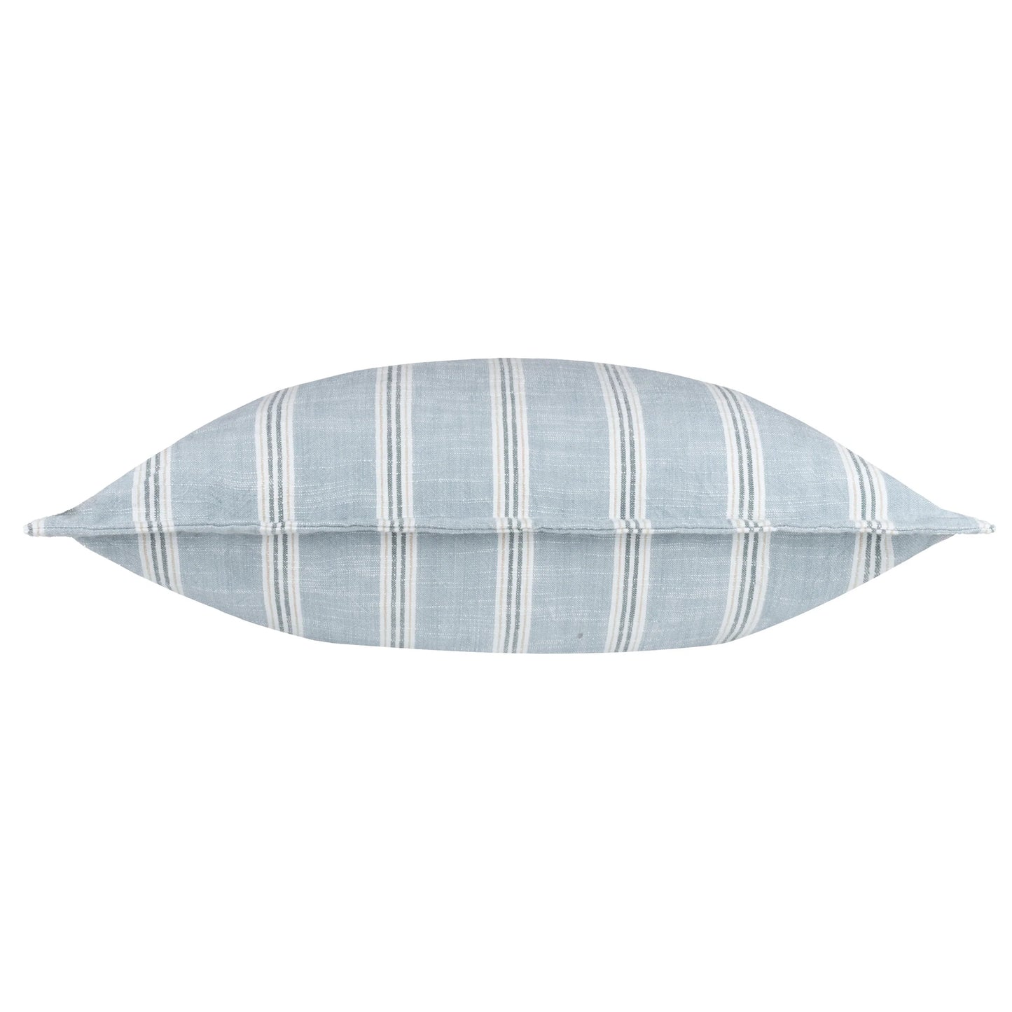 Wylder Abersoch Stripe Cushion - Sail Blue