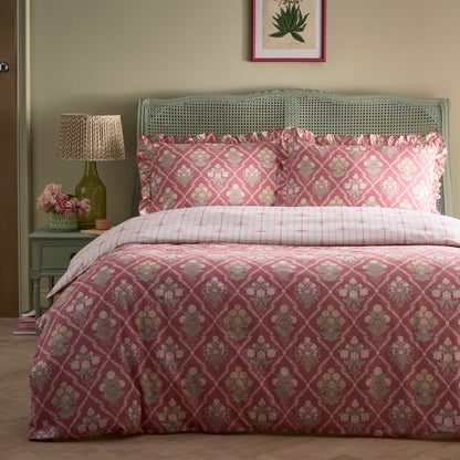 Appletree Heritage Aurelia Duvet Cover Set - Pink