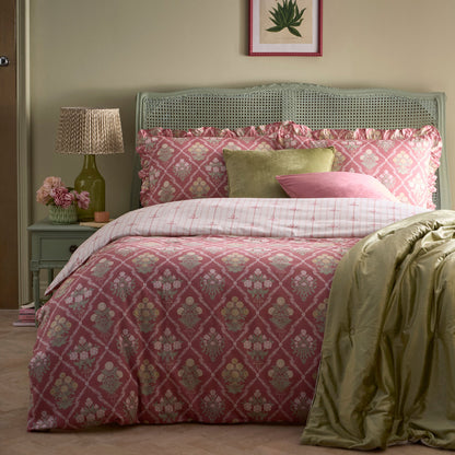 Appletree Heritage Aurelia Duvet Cover Set - Pink