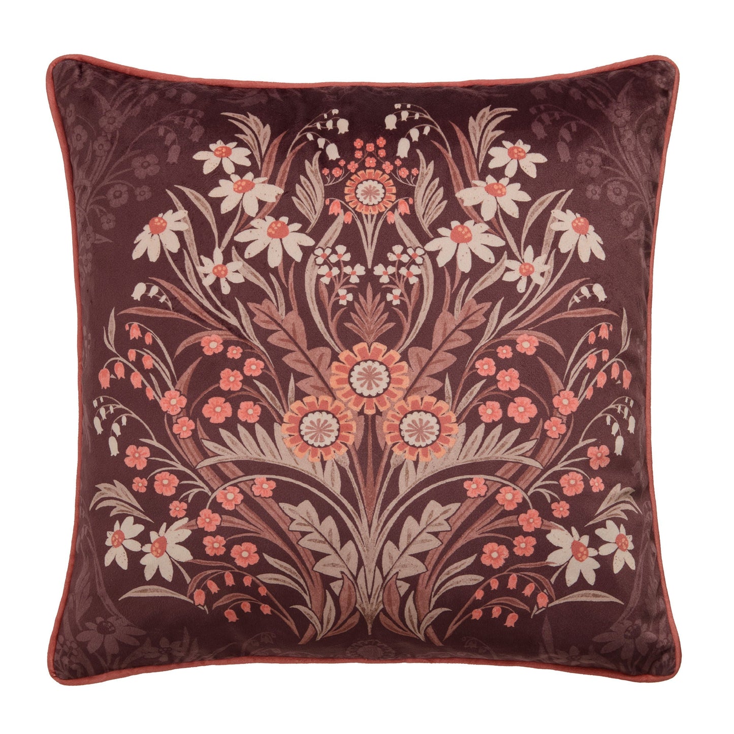 Appletree Heritage Audrey Cushion - Chocolate