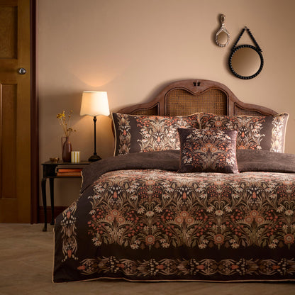 Appletree Heritage Audrey Cushion - Chocolate