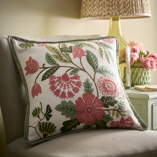 Appletree Heritage Aurelia Cushion - Green