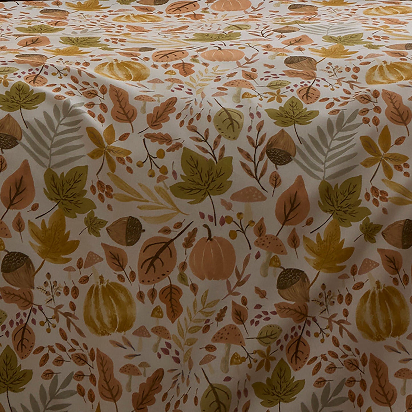 Dreams & Drapes Design Autumn Foliage Duvet Cover Set - Natural