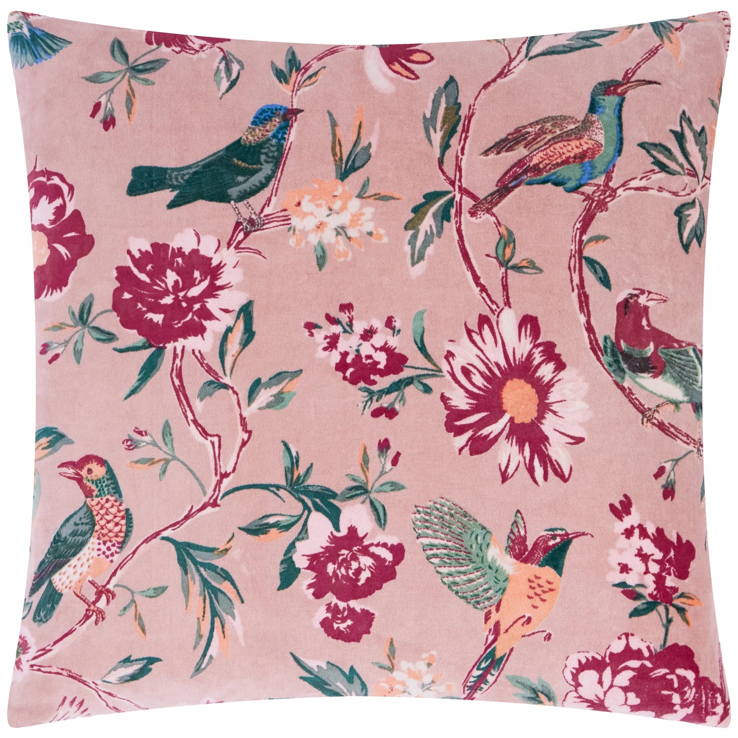 Wylder Aviary Cushion - Blushed Rose