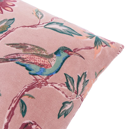 Wylder Aviary Cushion - Blushed Rose