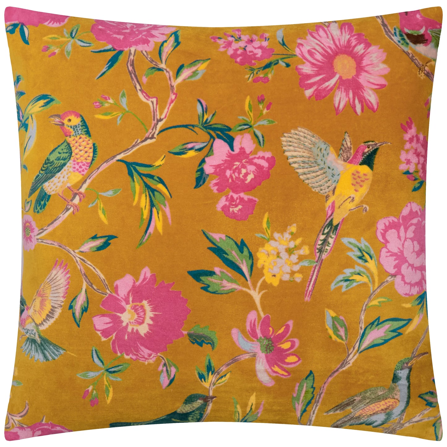 Wylder Aviary Cushion - Gold