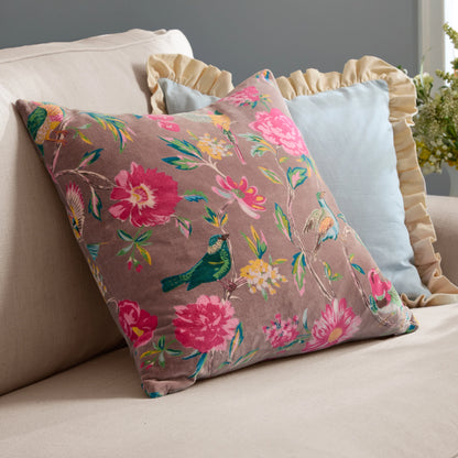 Wylder Aviary Cushion - Mink